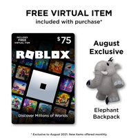 Roblox $75 Digital Gift Card [Includes Exclusive Virtual Item] [Digital Download]