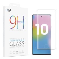 Samsung Galaxy Note 10 Tempered Glass Screen Protector 3D Curved Edgeless Tempered Glass Anti-Scratch, HD Clear [Support Fingerprint Unlocking] LCD Screen Protector for Samsung Galaxy Note 10 [6.3"]