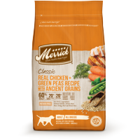 Merrick Classic Real Chicken & Green Peas with Ancient Grains Dry Dog Food, 25 lb