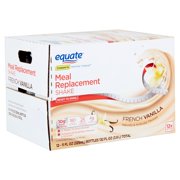 Equate French Vanilla Meal Replacement Shake, 11 fl. Oz., 12 count