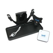 Levo  33122 Traveler Luggage Tray with Removable Power Bank Black