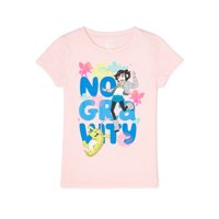 Netflix's Over The Moon Girls Glitter Graphic T-Shirt, Sizes 4-16
