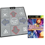 DDR Bundle Xbox Ultra Mix 2 Game +Tough Nonslip Dance Pad 4 PC/Wii/PS2/PS1/Xbox
