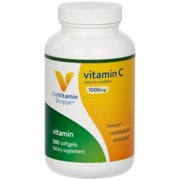 The Vitamin Shoppe Vitamin C 1,000MG, Easy To Swallow, Antioxidant that Supports Immune and Cardiovascular Health (300 Softgels)