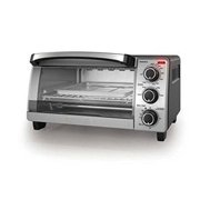 Black Decker 4 Slice Toaster Oven - Stainless Steel