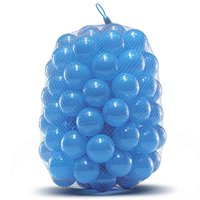 Ball Pit Balls - Phthalate and BPA Free - Crush Proof Plastic Pit Balls - Kiddy Trampoline Balls For Ball Pit and Bounce House Balls. For Ball pits for toddlers, bathtime, or, swimming pool - Blue