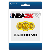NBA 2K21: 35,000 VC, 2K, PlayStation [Digital Download]
