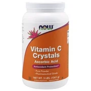 NOW Supplements, Vitamin C Crystals (Ascorbic Acid), Antioxidant Protection*, 3-Pound