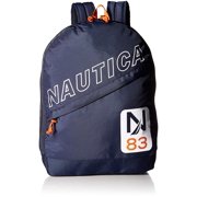 Nautica Polyester N83 Lightweight Diagonal Zip Backpack