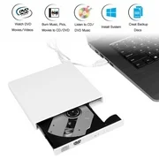 EEEkit External USB 2.0 DVD RW CD Writer, Portable Slim Drive Burner Reader Player for Mac OS/Win7/Win8/Win10/Vista PC Desktop Laptop Notebook