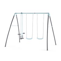 Plum Premium Metal Double Swing and Glider with Mist