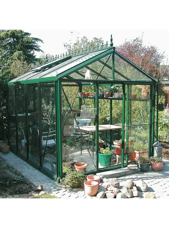 Exaco Royal Victorian VI 23 Green Glass Greenhouse