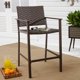 image 0 of Better Homes & Gardens Cameron Park Outdoor Bar Stool, Brown