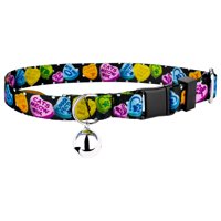 Country Brook Petz Black Valentines Candy Cat Collar Limited Edition
