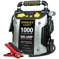 STANLEY 1000/500 Amp Jump Starter w/120 PSI Compressor (J5C09)