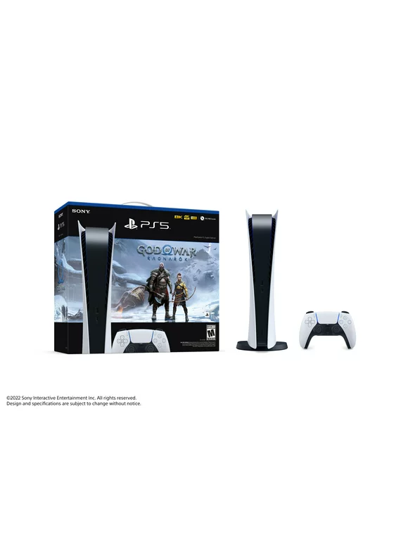 PlayStation5 Digital Edition - God of War Ragnark Bundle