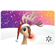 Red Nosed Reindeer Payless Daily Gift Card