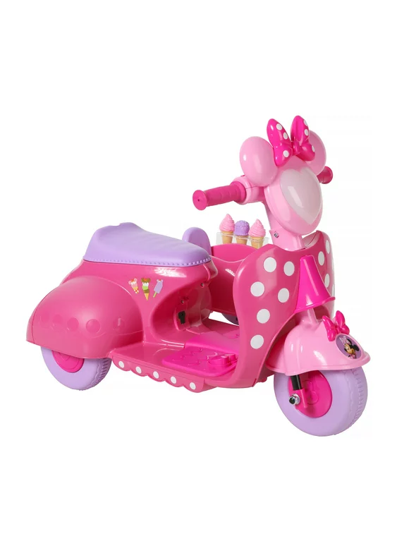 Minnie Mouse 6V Sidecar Scooter