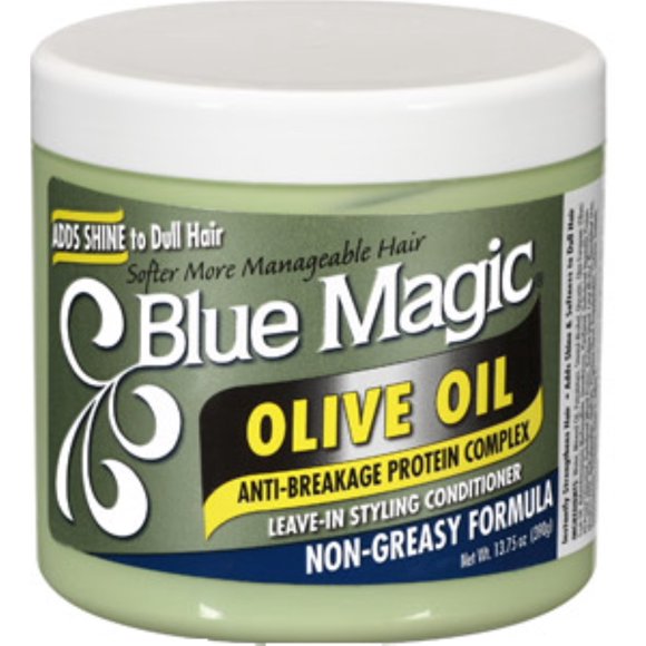 Blue Magic Olive Oil Leave-In Styling Conditioner, 13.75 oz (Pack of 4)