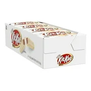 KIT KAT White Creme Wafer Candy, Individually Wrapped, 1.5 oz, Bar (24 ct)