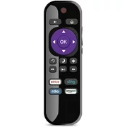 Generic Haier HTR-R01 Roku TV Remote Control for 32E4500R 43E4500R 49E4500R