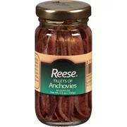 Reese Fillet of Anchovies in Olive Oil, 3.5 oz, (Pack of 12)