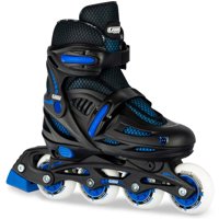 Adjustable Inline Skate by Crazy Skates | Beginner Kids Rollerblades | Available in 5 Colors (Model 148)