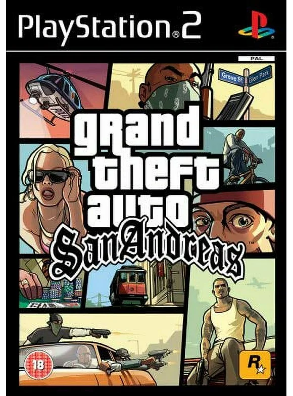 Pre-Owned Grand Theft Auto: San Andreas (PS2)
