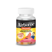 Airborne Assorted Fruit Flavored Gummies, 21 count - 750mg of Vitamin C and Minerals & Herbs Immune Support (Packaging May Vary)