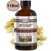 Frankincense Essential Oil Aromatherapy - Made with 100% Pure Therapeutic Grade Essential Oils 118 ml / 4 oz by Sponix