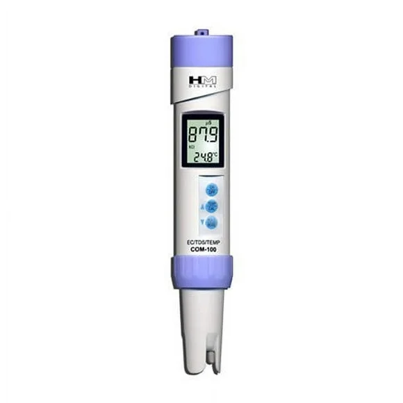 HM Digital COM-100 Waterproof Combo Meter for EC, TDS and Temperature, 1-Pack
