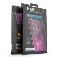 Magglass Samsung Galaxy S10 Tempered Glass Screen Protector w/ In Screen Fingerprint Sensor - Anti Bubble UHD Clear Scratch Resistant Display Guard (Case Compatible)