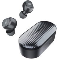 SoundPEATS True Wireless Earbuds 5.0 Bluetooth Headphones In-Ear Stereo with Microphone Binaural/Monaural Calls, One-Step Pairing, Total 35 Hours