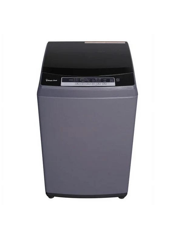 Magic Chef 2.0 Cu. ft. Compact Portable Top Load Washer in Gray, Model MCSTCW20G6