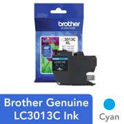 Brother Genuine LC3013C High-yield Cyan Ink Cartridge
