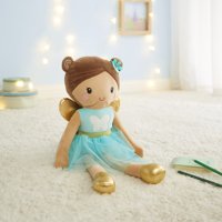Your Zone Glow in The Dark 3D Plush Figural Pillow, Fairy Gold
