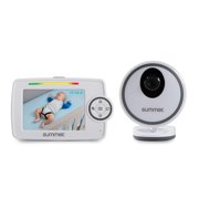 Summer Glimpse Plus Video Baby Monitor with 3.5-inch Color LCD Video Display ? Baby Video Monitor with Remote Digital Zoom, Two-Way Talkback and Voice-Activated Screen Wake Up