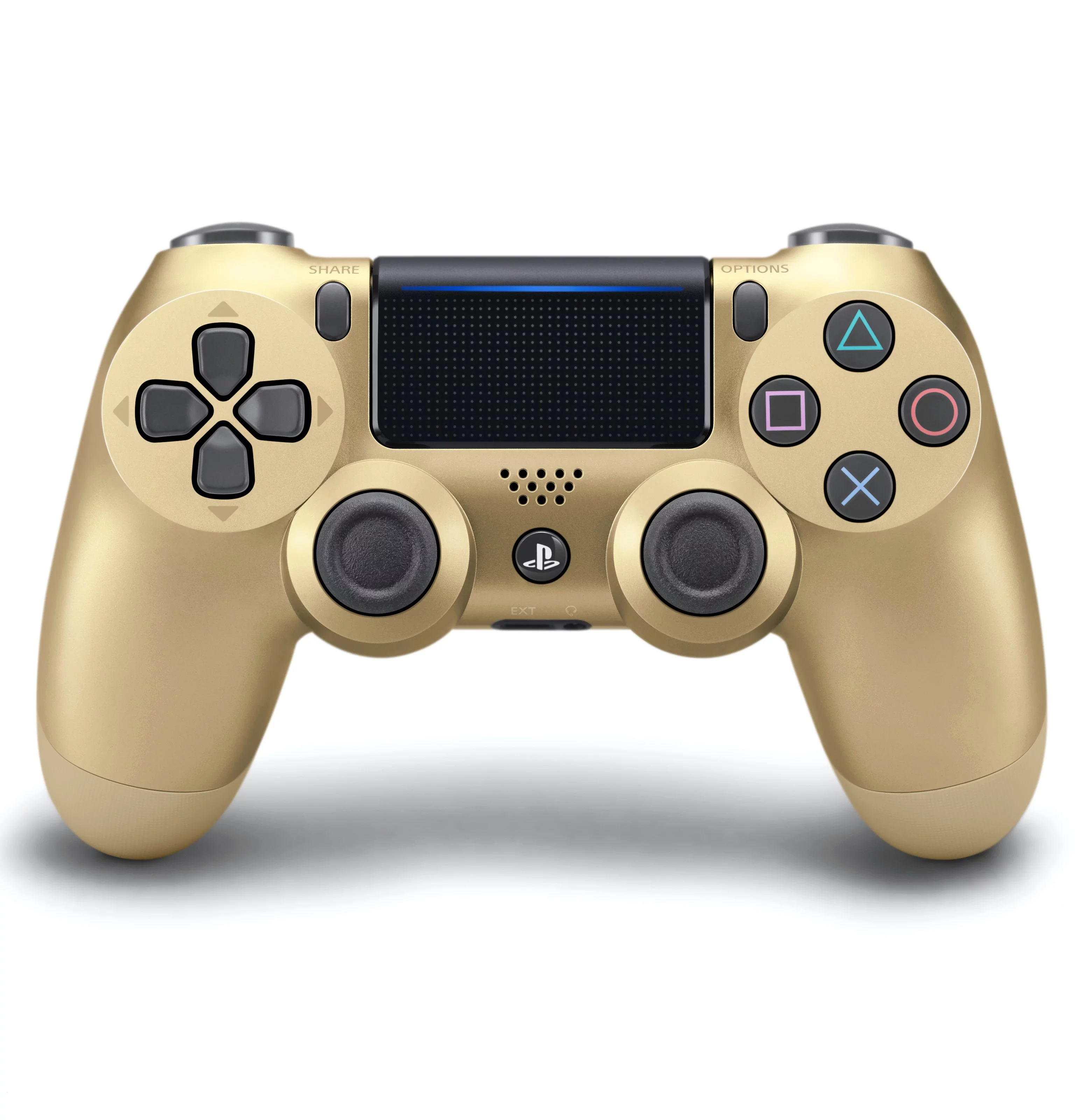 Sony PlayStation 4 DualShock 4 Controller, Gold (Bilingual English/Espanol Packaging)