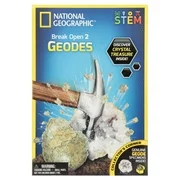 National Geographic Break Your Own Geode Kit, STEM Toy, 2 pcs