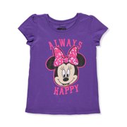 Disney Minnie Mouse Girls' T-Shirt - purple, 3t