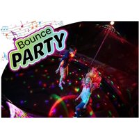 ThrillZoo Bounce Party - Trampoline Lights & Music - Kids Fun Summer Nightime Trampoline Accessories Game