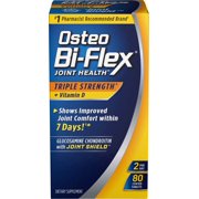 Osteo Bi-Flex Triple Strength + Vitamin Dand Glucosamine Chondroitin, 80 Coated Tablets