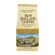 (3 Pack) New England Coffee Chocolate Cappuccino Medium Roasted Freshly Ground, 11.0 OZ