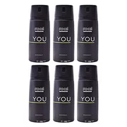 Axe Deodorant Body Spray You Mens Fragrance 150ml/5.07oz (6-Pack)