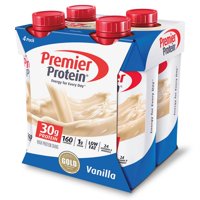 Premier Protein Shake, Vanilla, 30g Protein, 11 Fl Oz, 4 Ct