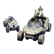 McFarlane Toys Halo Micro Ops Series 1: Warthog and Mongoose with 2 Spartans and Trooper