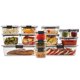 image 7 of Rubbermaid Brilliance Food Storage Containers, 36 Piece Set, Leak-Proof, BPA Free, Clear Tritan Plastic