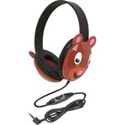 Califone Kids Stereo PC Headphone Bear Design