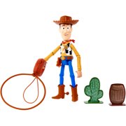 Disney Pixar Toy Story Launching Lasso Woody Talking Feature Figure 9.2-In / 23.4-Cm For 3 Year Olds & Up
