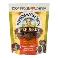 Newman's Own Organics Beef Jerky Treats For Dogs - Beef and Sweet Potato - 5 oz.